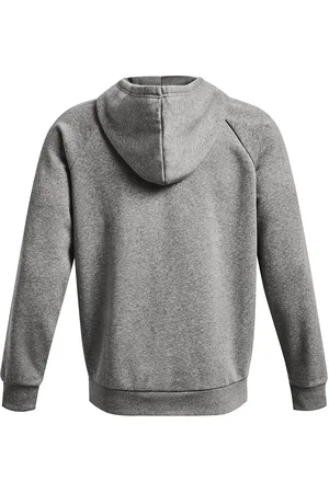 Under Armour Ua Rival Fleece Fz Hoodie Sport Sweatshirts & Hoodies Hoodies Grey