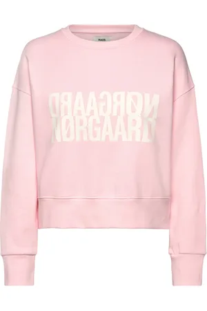 Mads Norgaard Organic Sweat Tilvina Sweatshirt Tops Sweatshirts & Hoodies Sweatshirts Pink