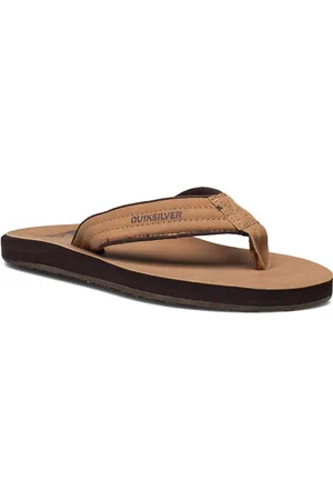 Quiksilver Carver Nubuck Klipklapper Sandaler Beige