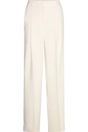 Stylein Boville Trousers Bottoms Trousers Wide Leg Cream