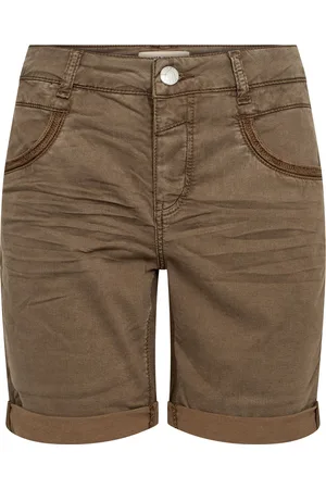 Mos Mosh Mmnaomi Treasure Shorts Bottoms Shorts Casual Shorts Brown