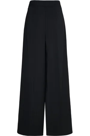 Fiveunits Mariefv Bottoms Trousers Wide Leg Black