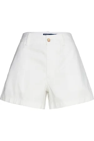 Ralph Lauren Cotton Chino Short Bottoms Shorts Chino Shorts White