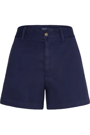 Ralph Lauren Cotton Chino Short Bottoms Shorts Chino Shorts Navy