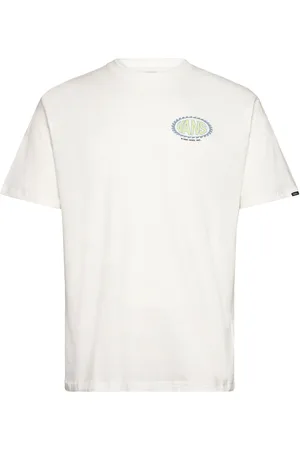 Vans Road Stop Ss Sport Men Sports Clothes Sport Tops Sport T-Skjorte White