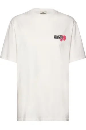 Mads Norgaard Cotton Jersey Dassel Tee Tops T-shirts & Tops Short-sleeved White