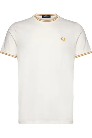 Fred Perry Twin Tipped T-Shirt Designers T-Kortærmet Skjorte White