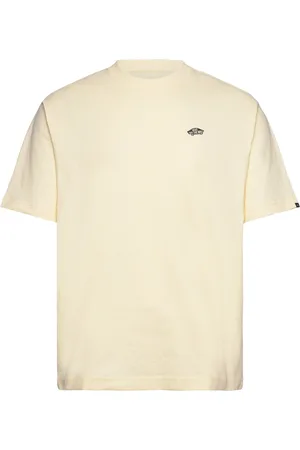 Vans Style 76 Ii Loose Ss Tee Sport Men Sports Clothes Sport Tops Sport T-Skjorte Cream