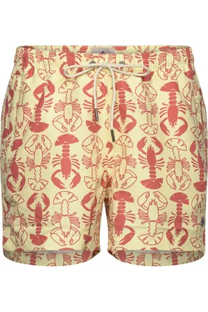 Morris Mixed Bathing Trunks Badeshorts Yellow