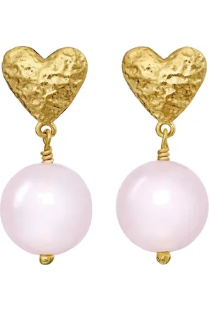 Maanesten Maria Earrings Ørestickere Smykker Gold
