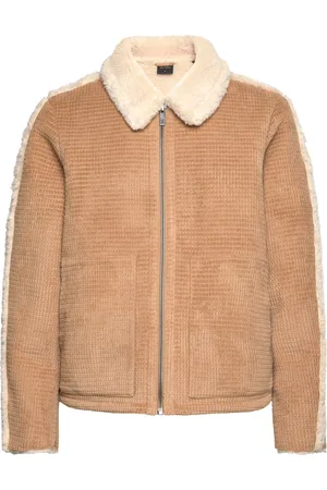 Daily paper Oluwa Fur Jacket Uldjakke Jakke Beige