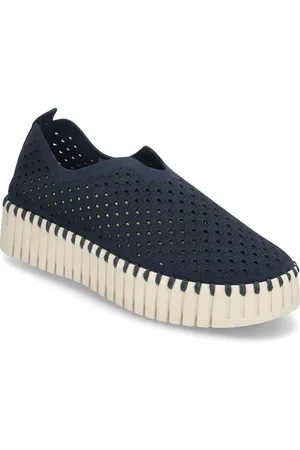 Ilse Jacobsen Tulip Slip-In On Plateau Sole Sneakers Black
