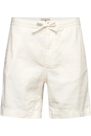 Morris Fenix Linen Shorts Bottoms Shorts Linen Shorts White