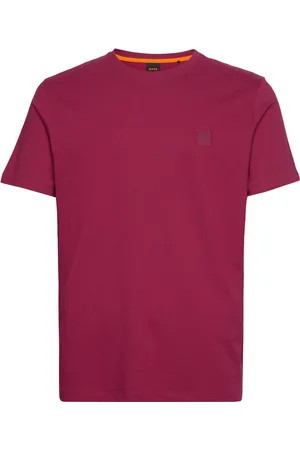 HUGO BOSS Tales Tops T-Kortærmet Skjorte Red