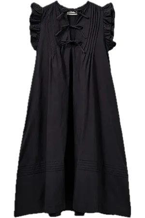 Sofie Schnoor Otililasw Dress Knælang Kjole Black