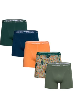 Björn Borg Cotton Stretch Boxer 5P Boxershorts Navy