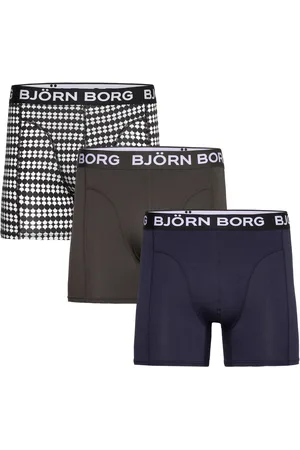Björn Borg Bamboo Boxer 3P Boxershorts Black