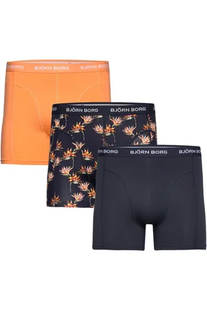 Björn Borg Cotton Stretch Boxer 3P Boxershorts Black