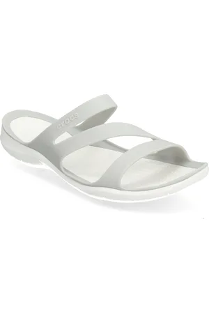 Crocs Swiftwater Sandal W Shoes Summer Shoes Sandals Pool Sliders Grey