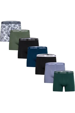 Björn Borg Cotton Stretch Boxer 7P Boxershorts Black