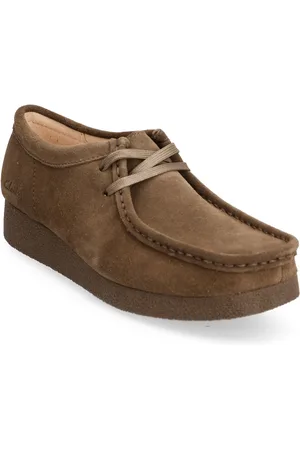 Clarks Wallabeeevosh D Snøresko Flade Khaki Green