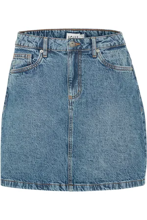 Ichi Ihaveny Sk Skirts Denim Skirts Blue