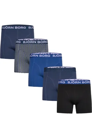 Björn Borg Cotton Stretch Boxer 5P Boxershorts Navy