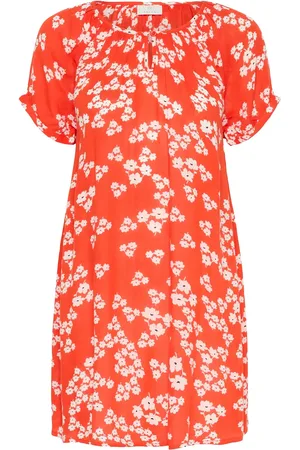 Kaffe Kaamber Tunic Printed Tops Tunics Orange
