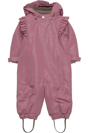 EN FANT Snowsuit Glitter Outerwear Coveralls Snow-ski Coveralls & Sets Pink