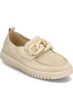 Ilse Jacobsen Tulip Loafer Shoes Flat Loafers White