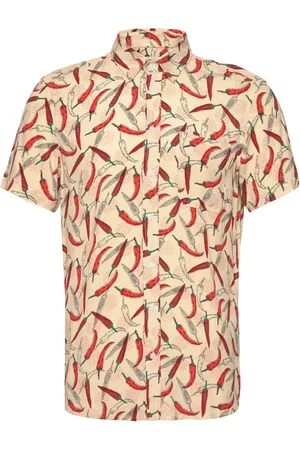 Blend Bhbalder Shirt Tops Shirts Short-sleeved Shirts Cream