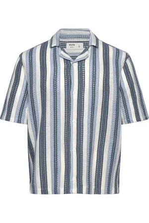 Hollister Hco. Guys Wovens Tops Shirts Short-sleeved Shirts Grey