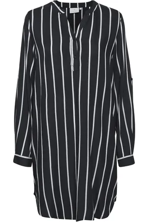 Kaffe Kamarana Shirt Dress Kort Kjole Black