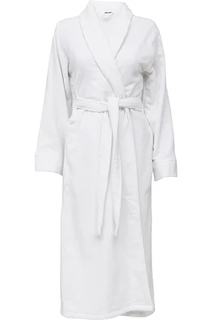 Høie of Scandinavia Svanen Terry Velour Robe Morgenkåbe White