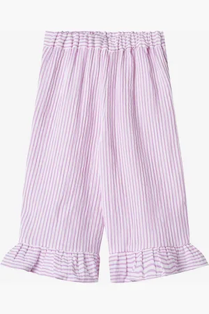 Fliink Ciao Stripe Pant Bottoms Trousers Pink