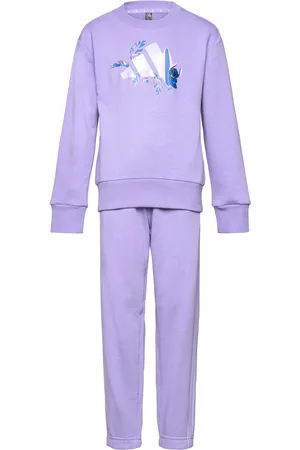 adidas Lk Dy Ls Jog Sport Tracksuits Purple