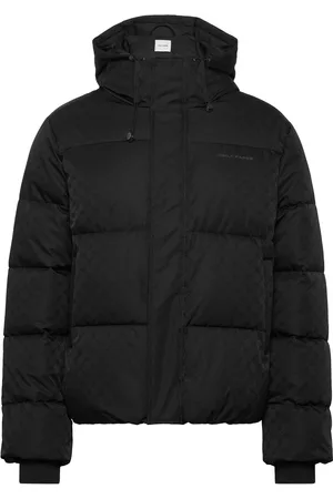 Daily paper Monogram Puffer Jacket Foret Jakke Black