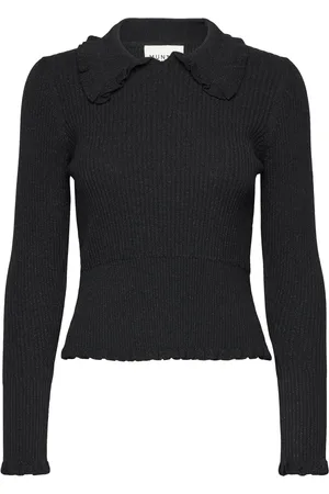 Munthe Druz Tops Knitwear Jumpers Black