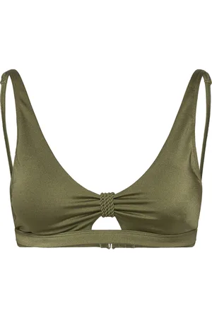 Roxy Brilho Bralette Tri Sport Sport Clothing Sport Swimwear Sport Bikinis Green