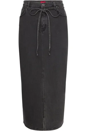 HUGO BOSS Gatje_1 Skirts Knee-length & Midi Skirts Grey