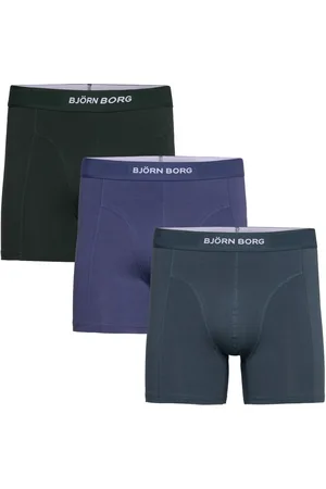 Björn Borg Organic Cotton Stretch Boxer 3P Boxershorts Multi/patterned