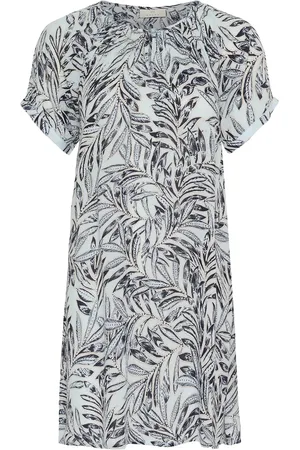 Kaffe Kaamber Tunic Printed Tops Tunics Blue