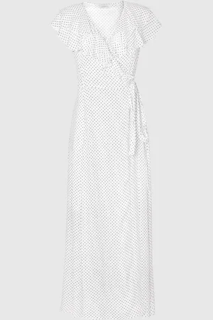 Andiata Shelia Maxikjole Festkjole White