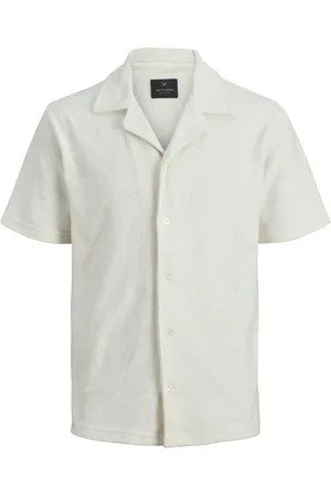 JACK & JONES Jprblaben Ss Shirt Tops Knitwear Short Sleeve Knitted Polos Cream Jack & J S