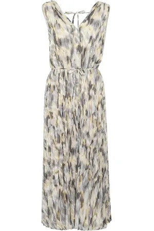 Kaffe Kavicki Dress Knælang Kjole Grey