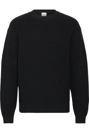 Daily paper Band Knit Sweater Designers Knitwear Round Necks Black