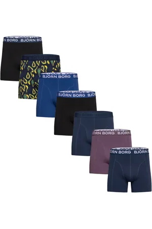 Björn Borg Cotton Stretch Boxer 7P Boxershorts Black