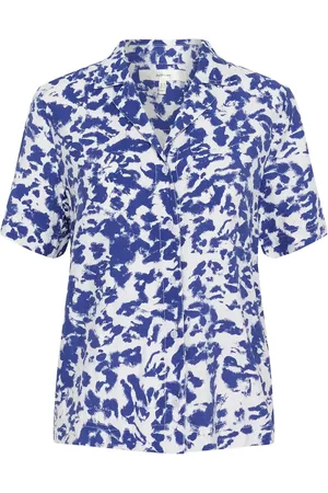 INWEAR Fayeiw Shirt Tops Shirts Short-sleeved Blue