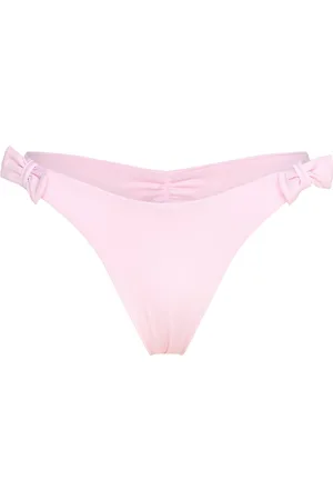 Seafolly Beau High Cut Rio Pant Swimwear Bikinis Bikini Bottoms Bikini Briefs Pink