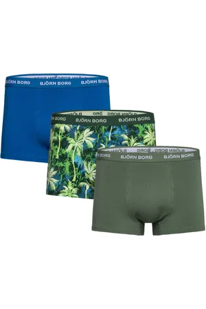 Björn Borg Cotton Stretch Trunk 3P Boxershorts Multi/patterned